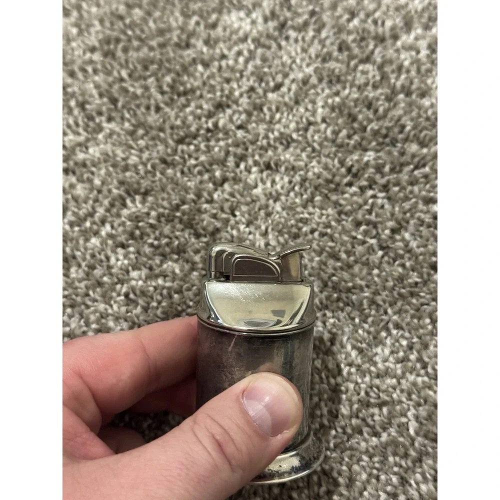 Vintage Tiffany & co Sterling Silver Cydrical Lighter z215 122g